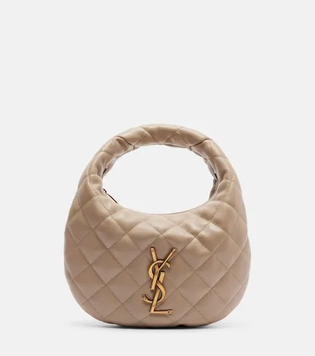 Icarino Baby quilted leather top-handle bag