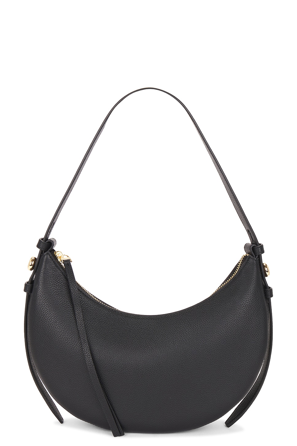 Tory Burch SAC PORTÉ ÉPAULE ROMY CRESCENT in Black