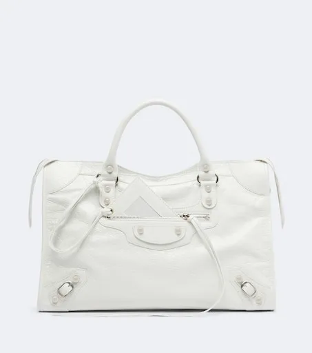 Le City Medium leather top-handle bag