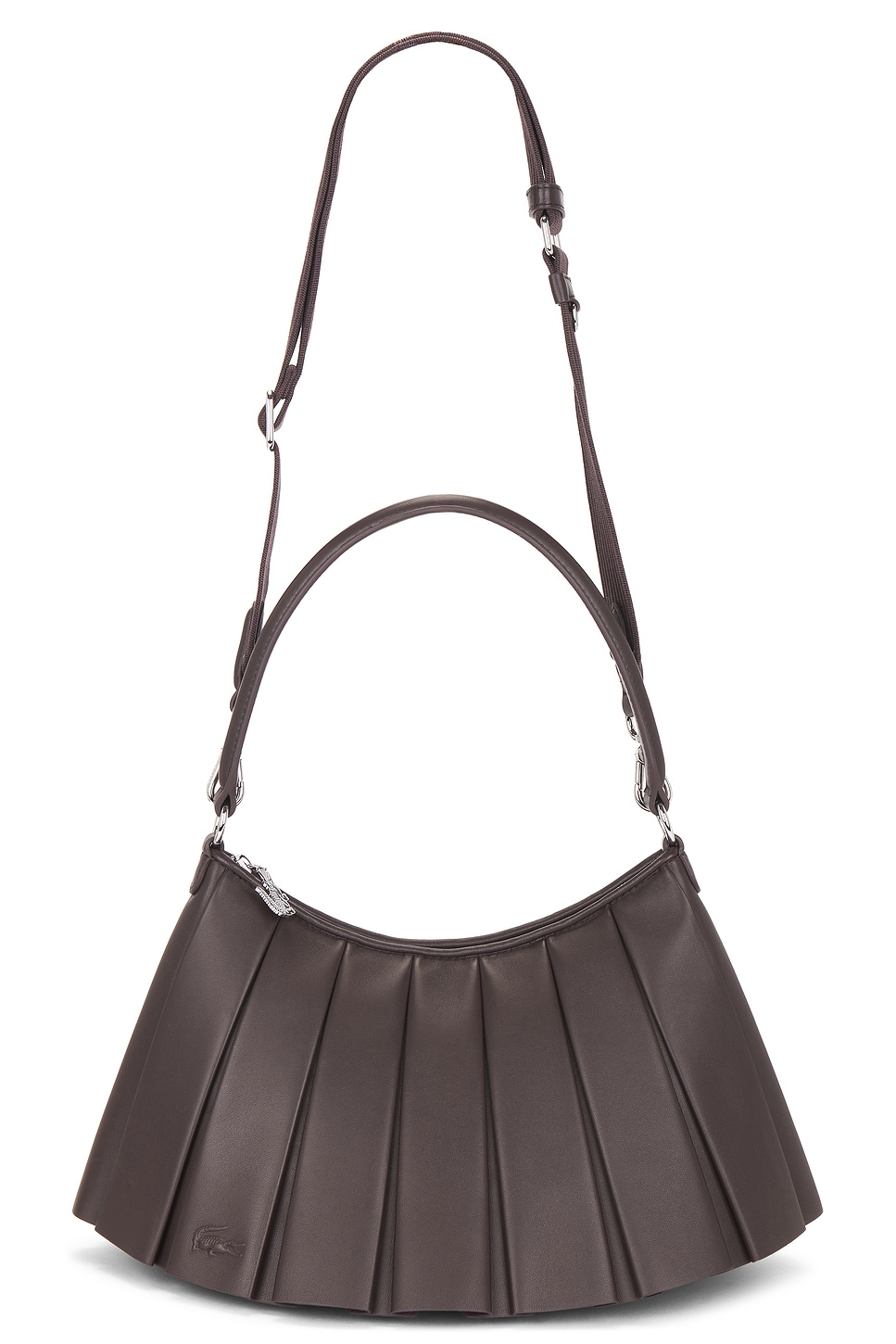 Lacoste Lenglen Shoulder Bag in Brown