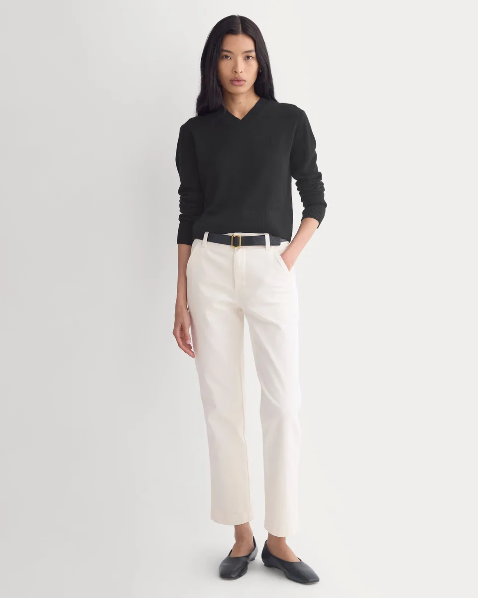 Utility Cigarette Pant | Bone