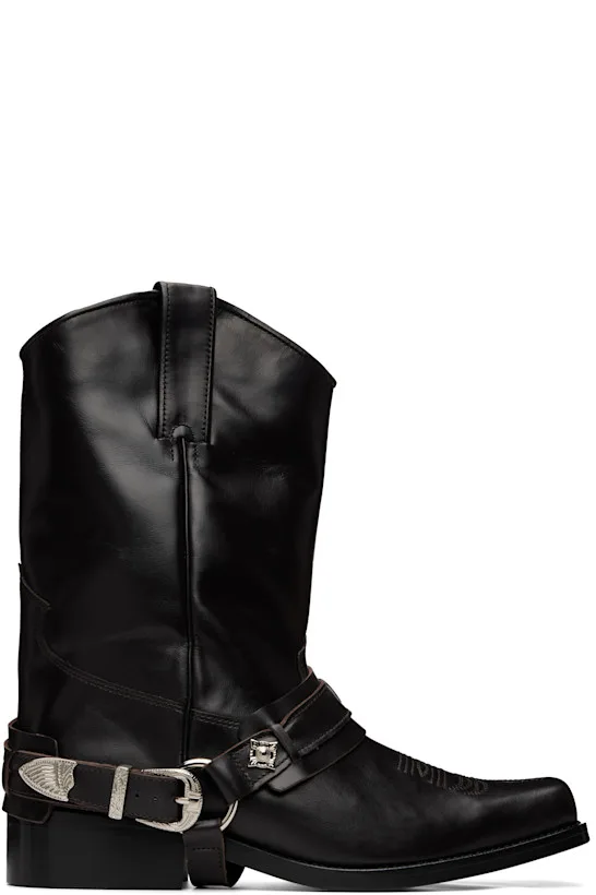 SSENSE Exclusive Brown AJ1178 Boots