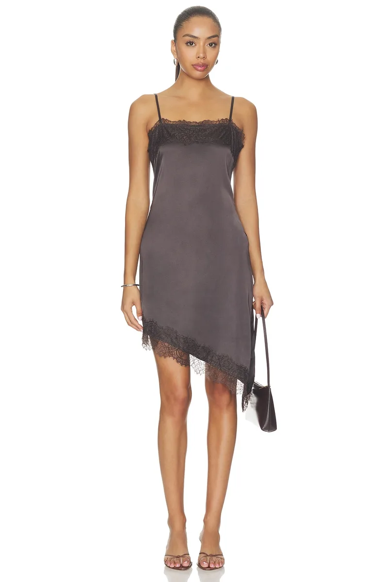 SAMSOE SAMSOE Saebba Lace Dress in Mulch