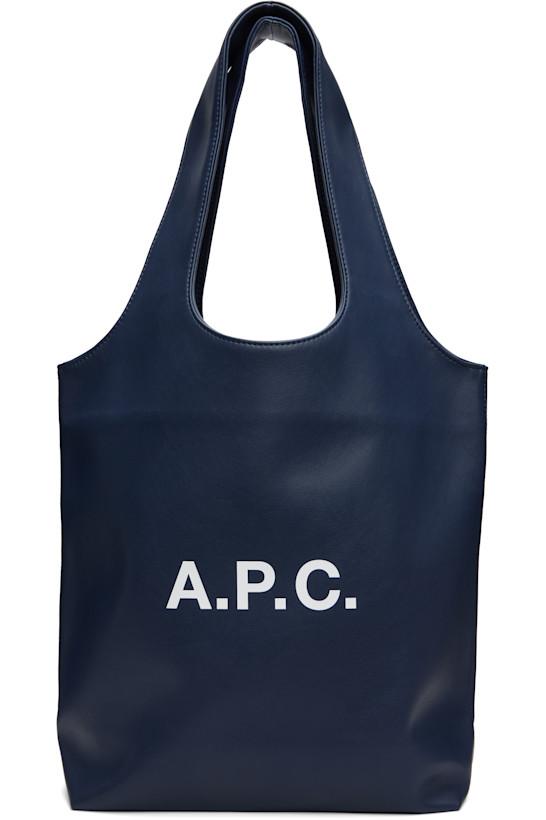 Navy Ninon Small Tote