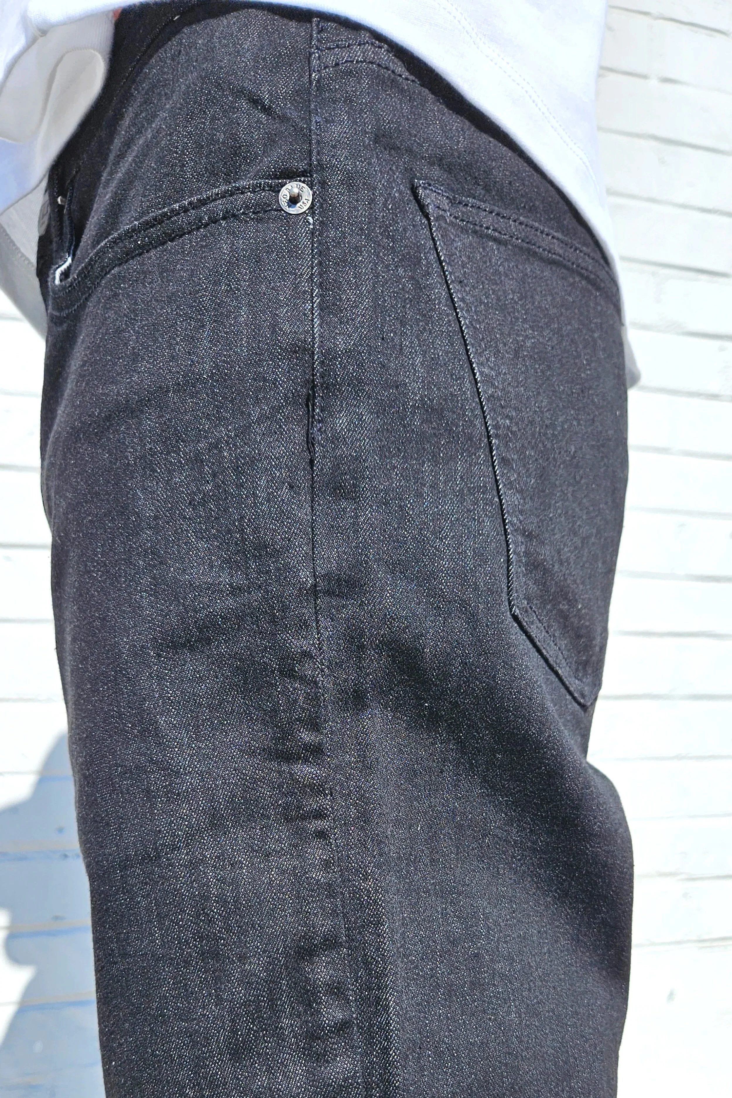 Washed Black Relaxed Fit Jeans - Image 8