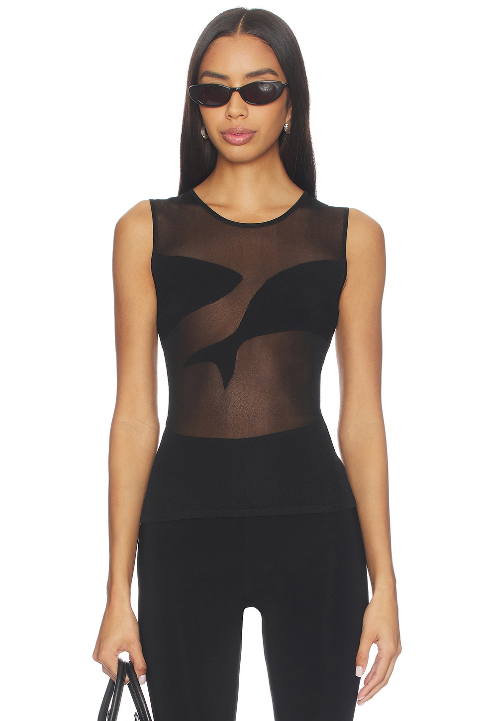 PH5 Oscar Sheer Tank in Black