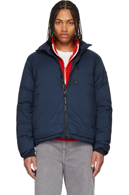 Navy Lodge Down Jacket