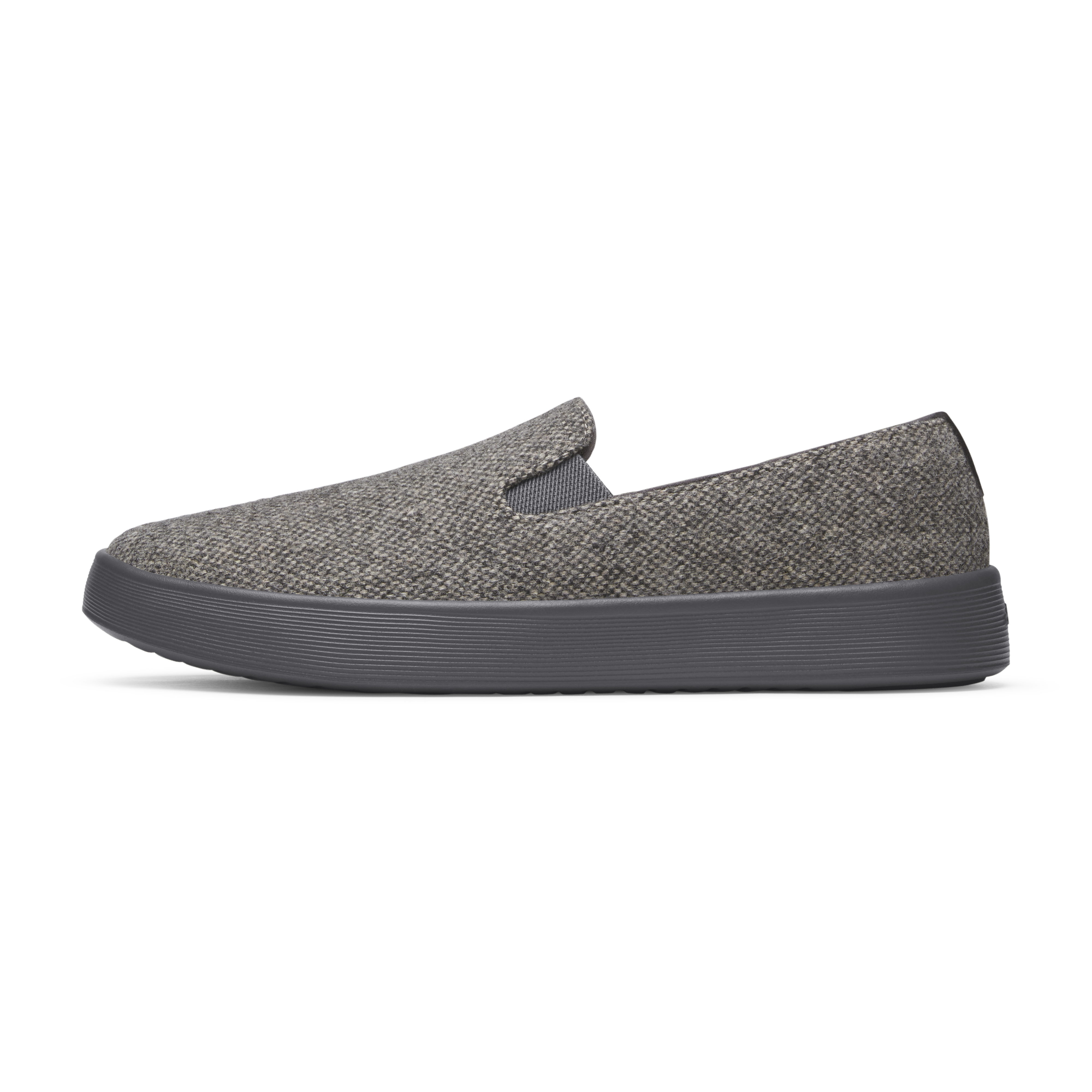 Men's Cruiser Slip On Tweed - Dark Grey (Stormy Grey Sole)