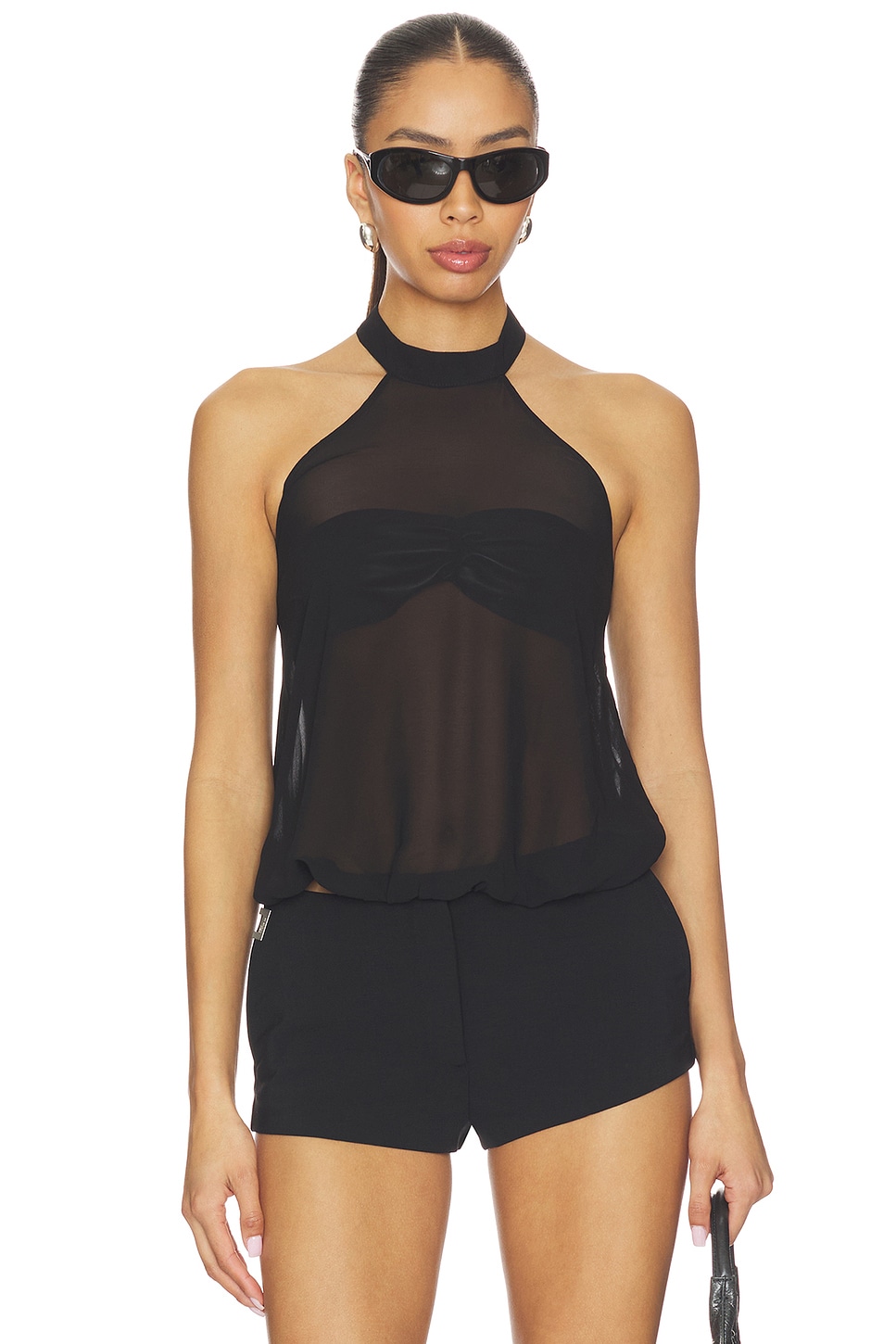 NIIHAI Midnight Top in Black