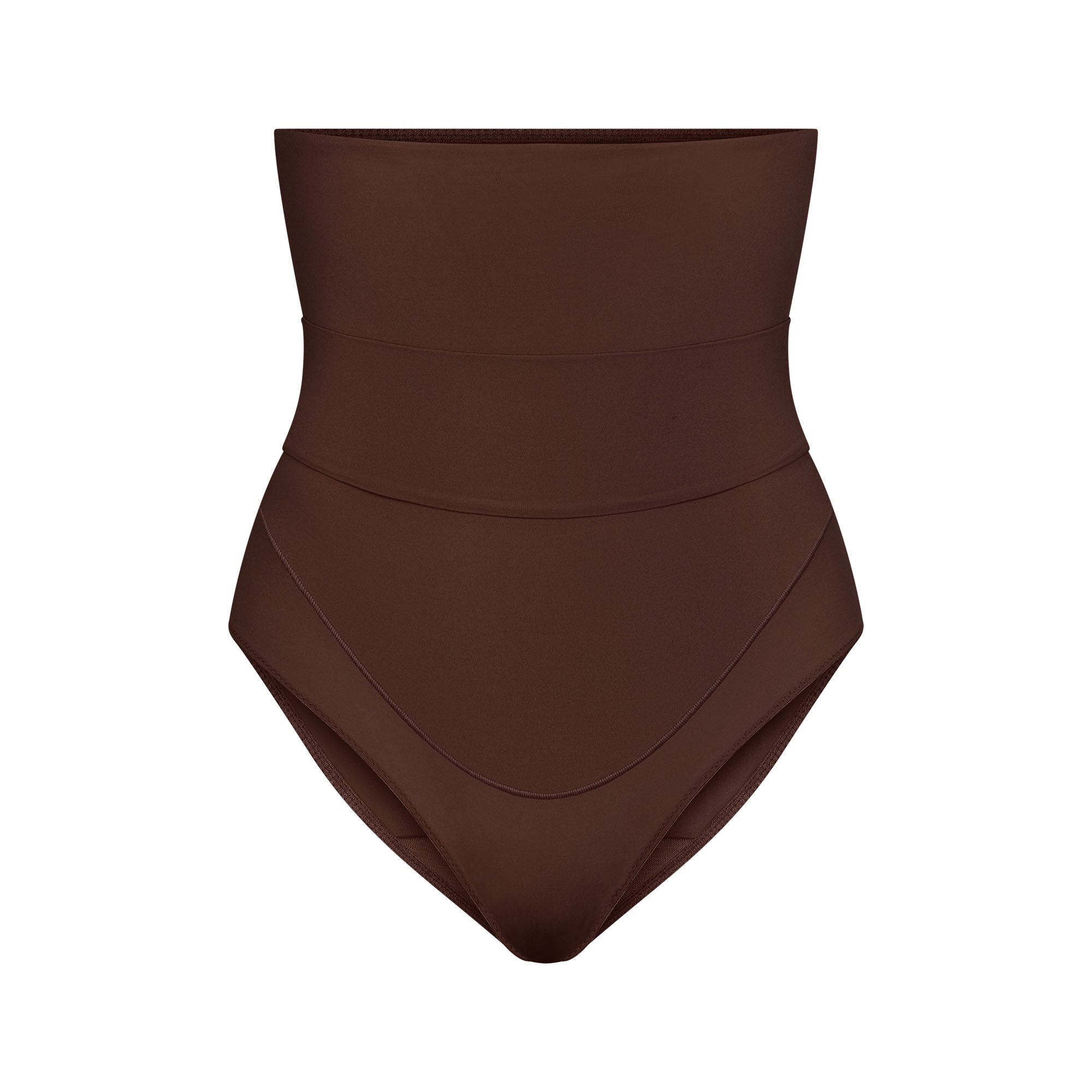 FITS EVERYBODY MATERNITY BANDED HIGH-WAISTED BRIEF | COCOA