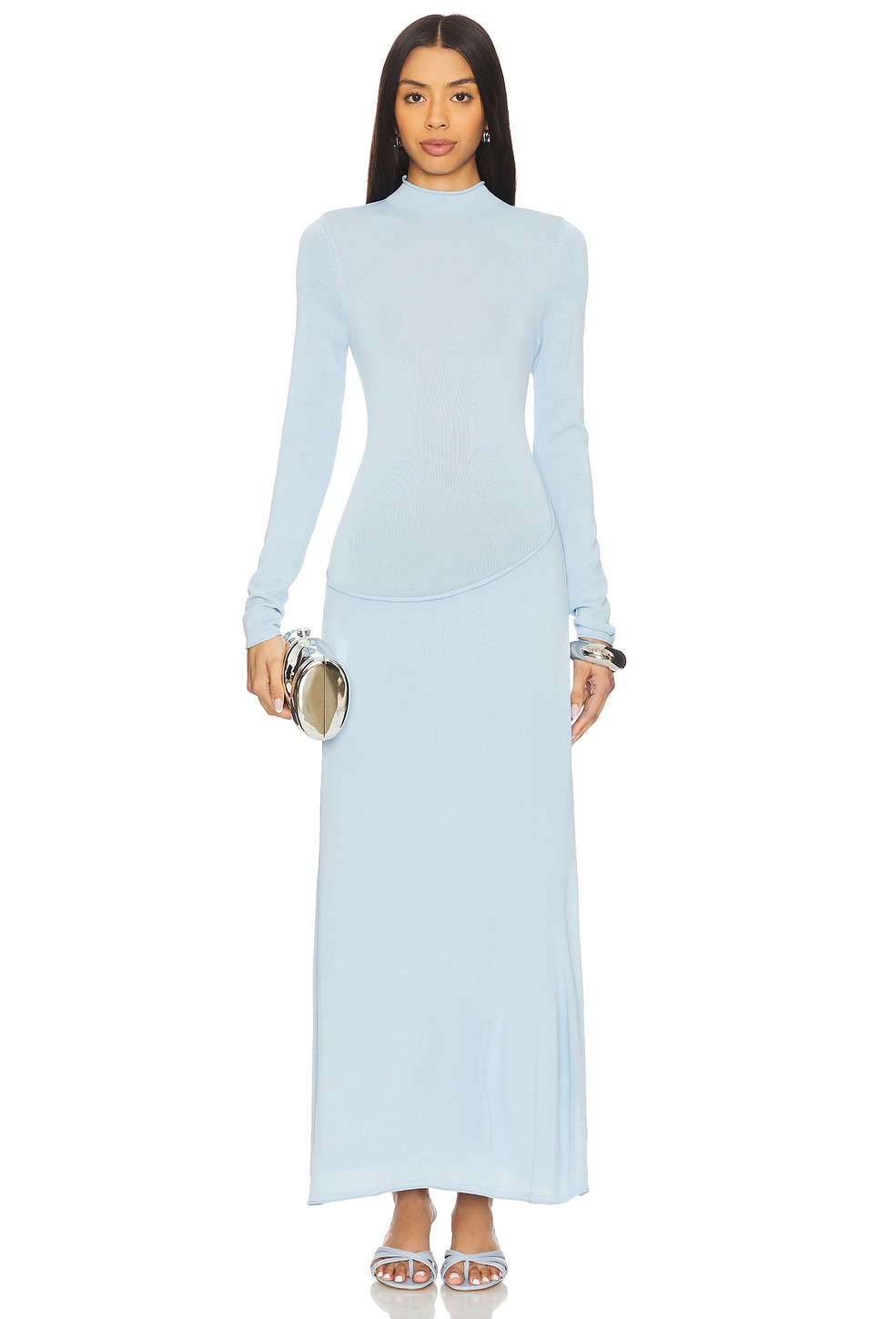LIONESS Resolution Maxi Dress in Blue