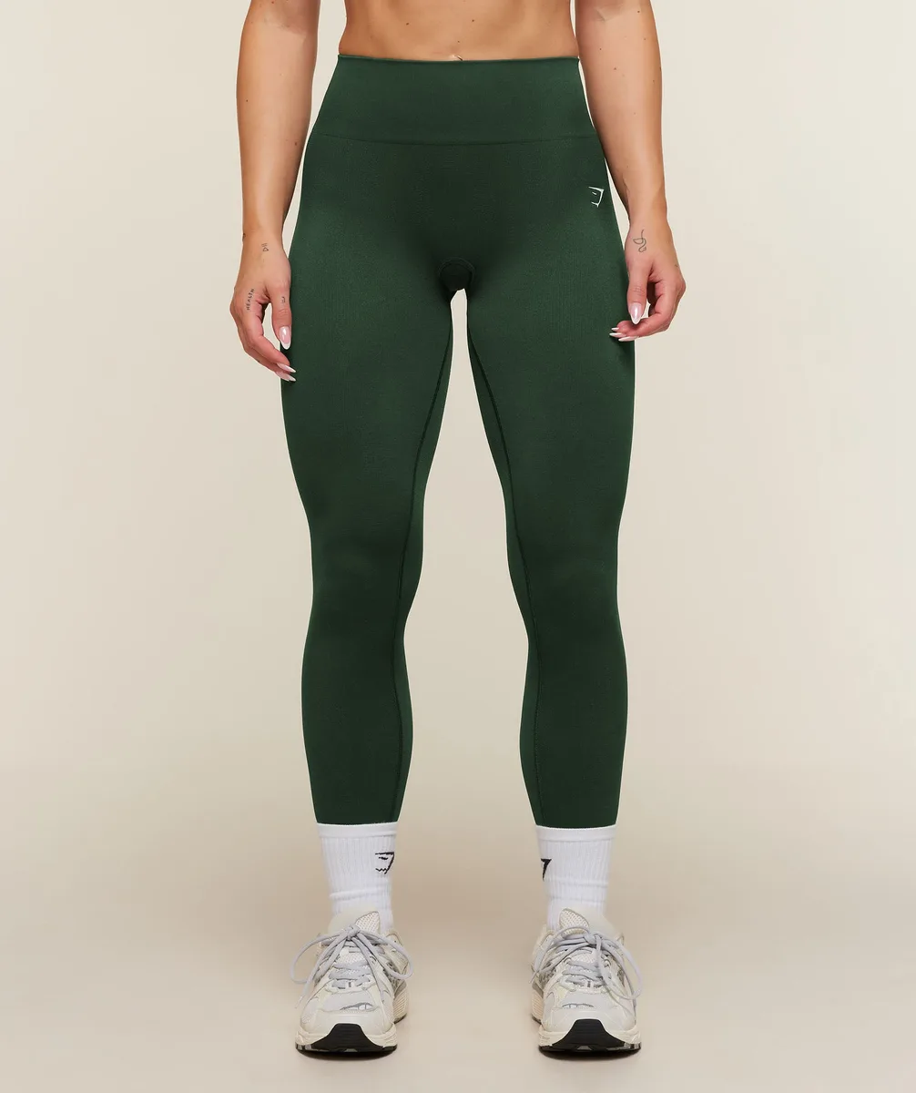 Gymshark Adapt Solid Leggings - Earth Green