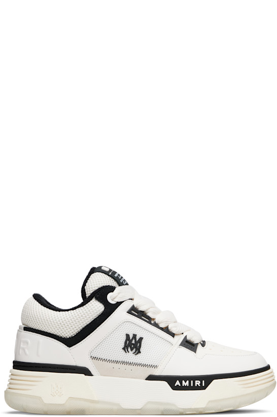 White & Black MA-1 Sneakers