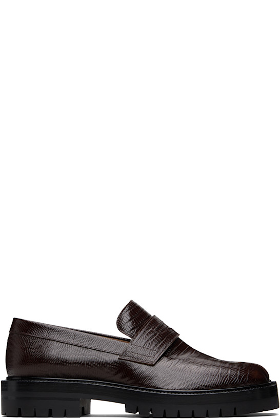 Brown Tabi County Loafers
