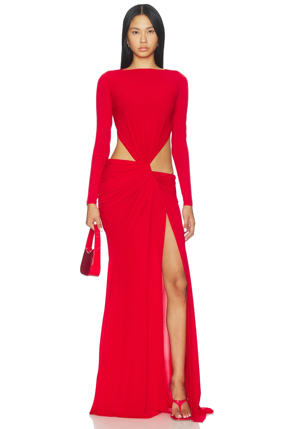 Alex Perry 长裙 in Red