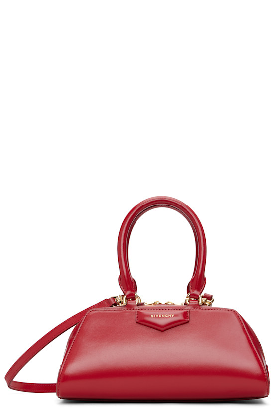 Red Mini Antigona East-West Bag