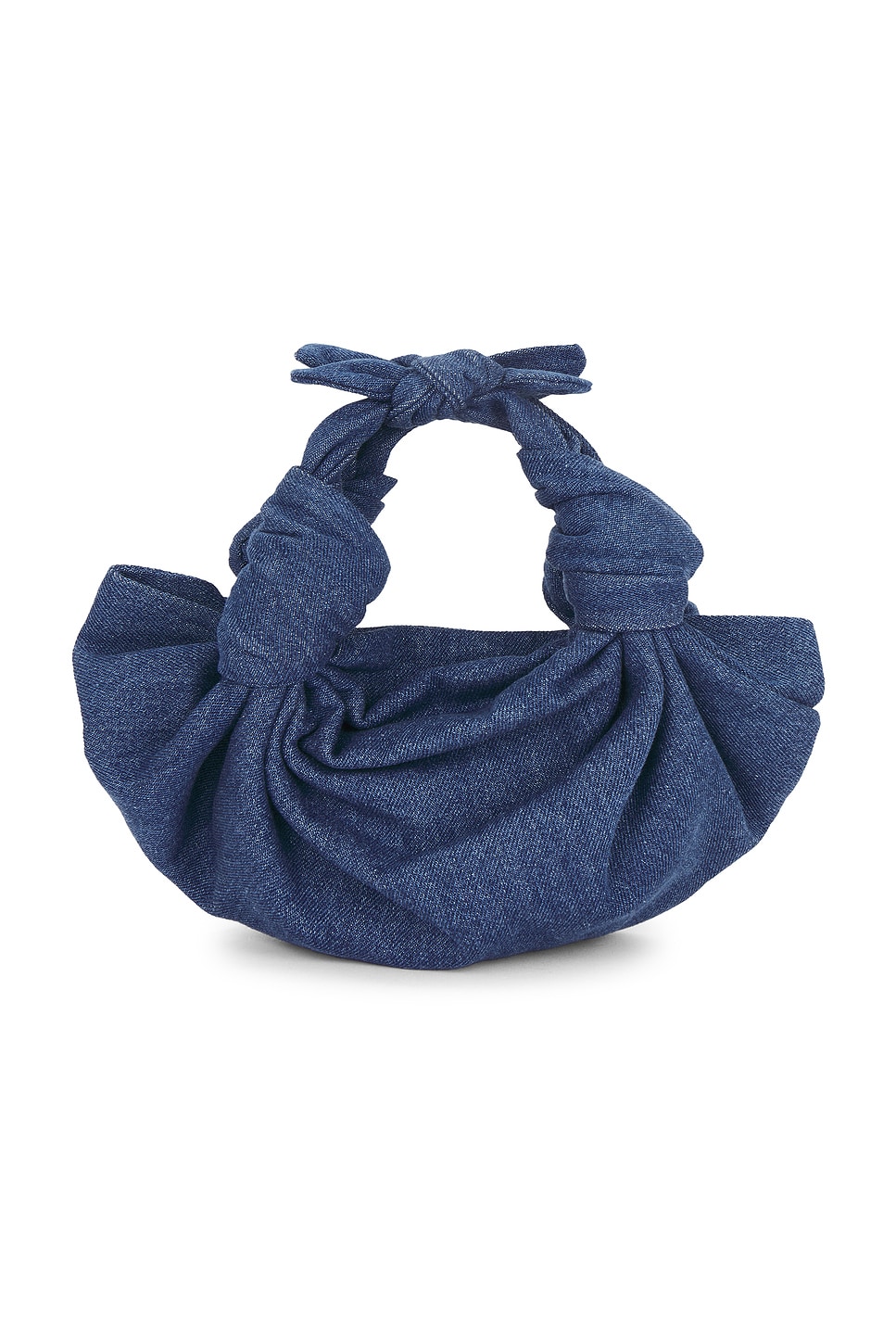 NLA Collection The Norma Knot Bag in Denim