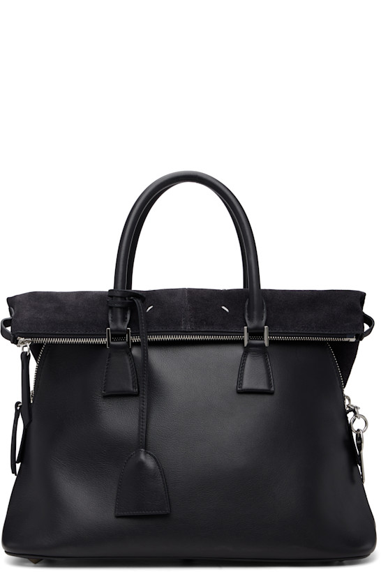 Black 5AC Soft Medium Tote
