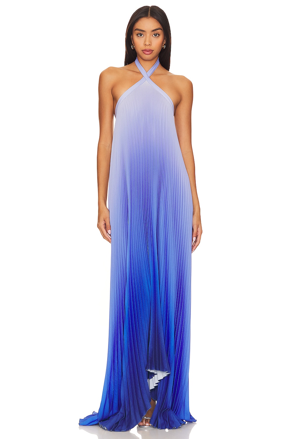L'IDEE Deesse Gown in Ocean