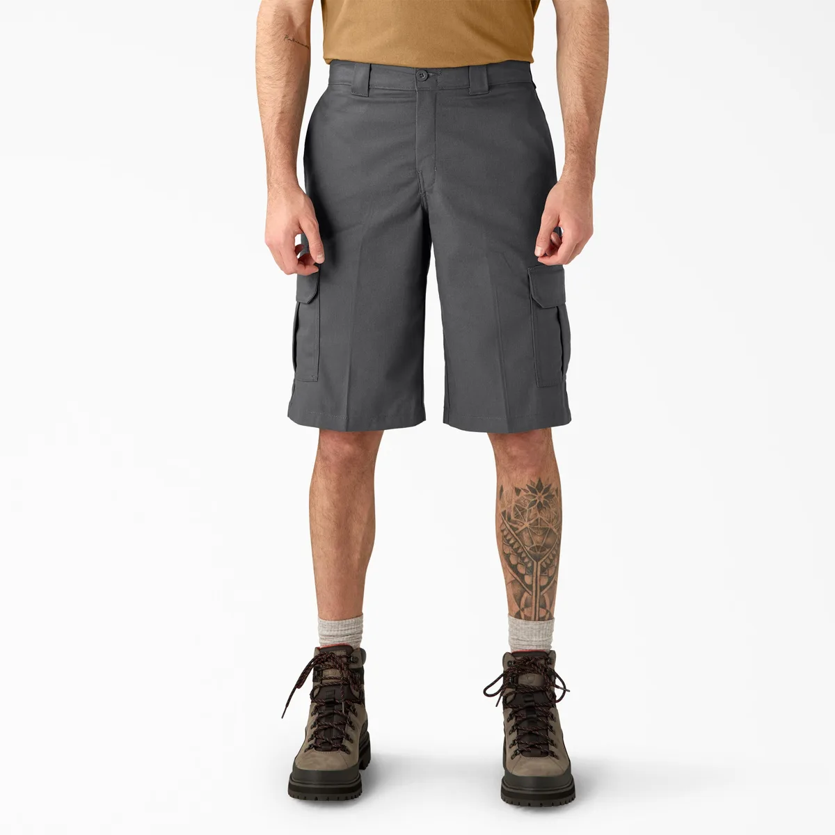 FLEX Relaxed Fit Cargo Shorts, 13"