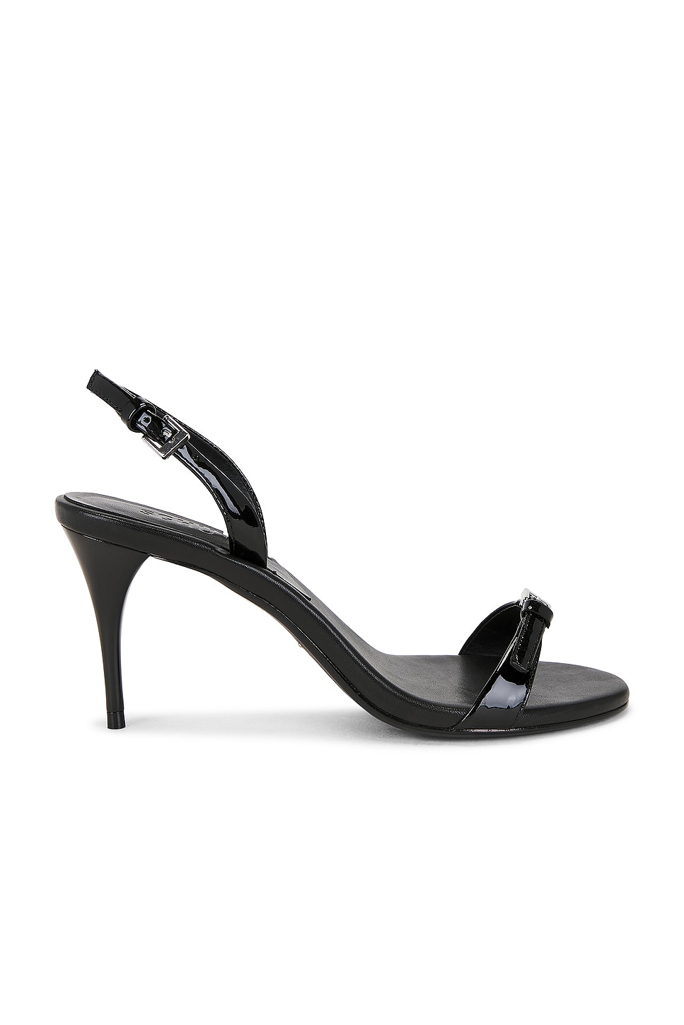 Schutz Aurora Sling Mid Sandal in Black