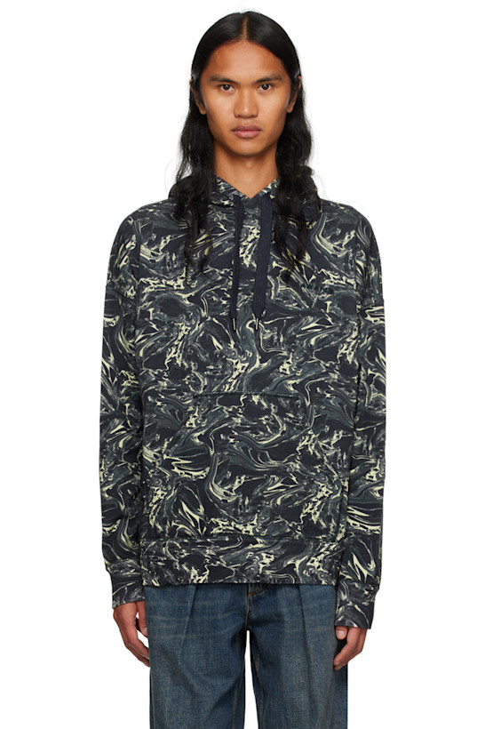 Navy Marvin Hoodie