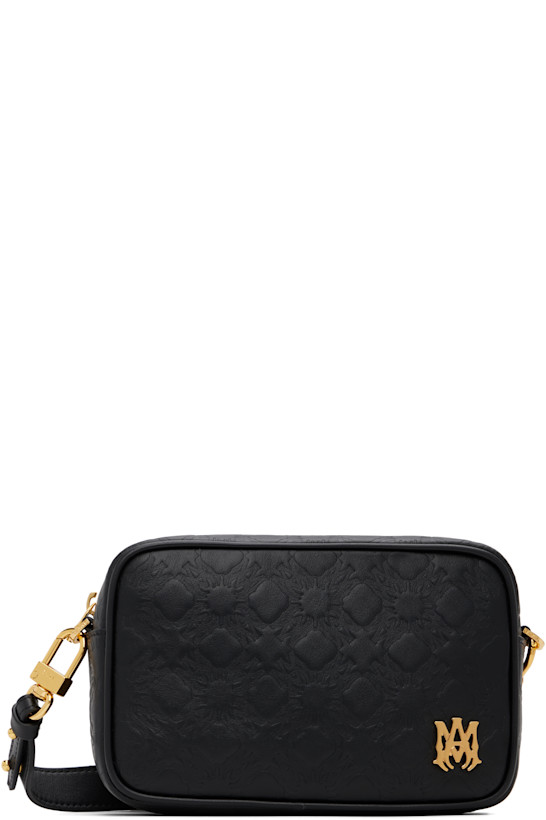 Black MA Quad Leather Camera Bag