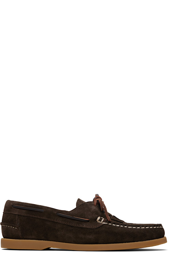 Brown Saler Nautic Suede Boat Shoes