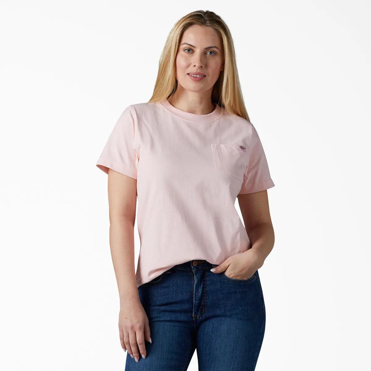 Women's Heavyweight Short Sleeve Pocket T-Shirt