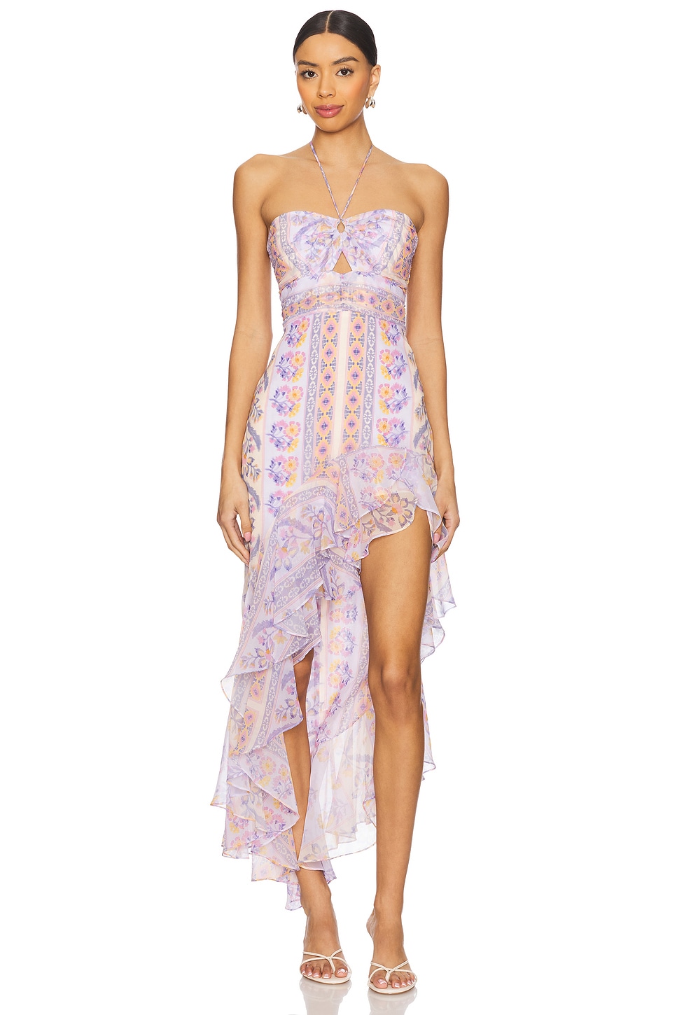 Amanda Uprichard Estrada Dress in Calabria Print
