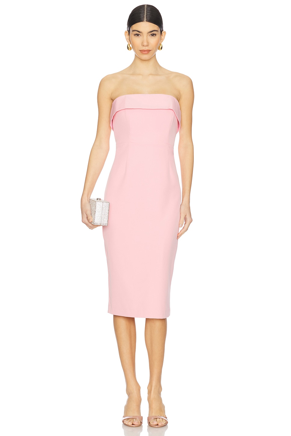 Bardot Georgia Dress in Light Pink