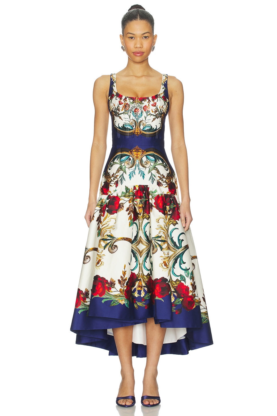 Alice + Olivia DIANA 裙子 in Gilded Rose