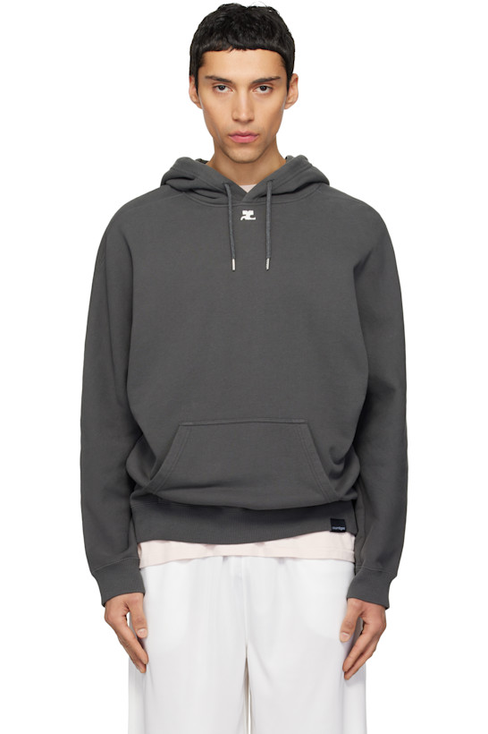 Gray Oversized Hoodie
