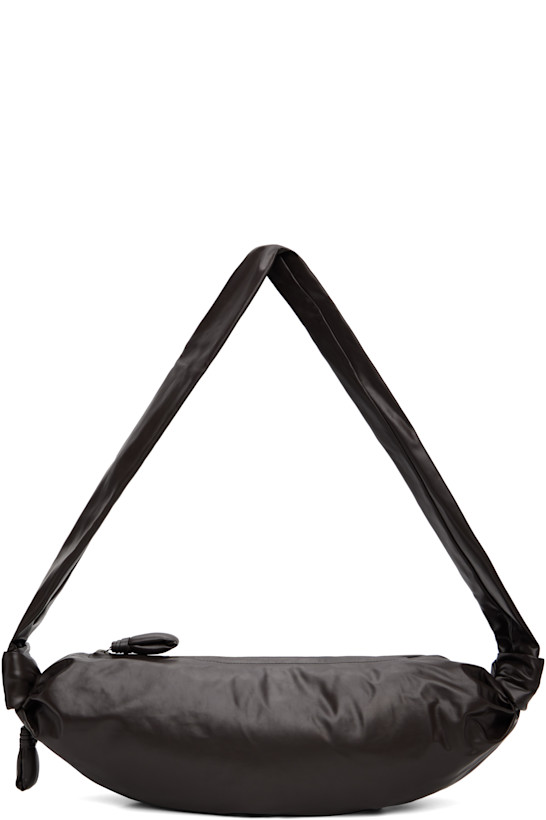Brown Medium Soft Croissant Bag