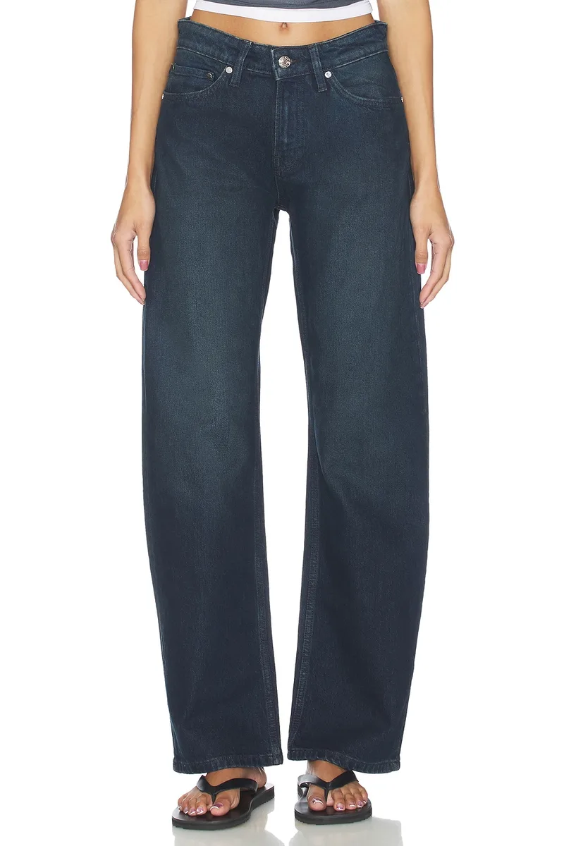 EB Denim Alida Loose Bowed in Midnight Ridge