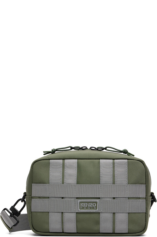 Khaki Kenzo Paris Crossbody Bag
