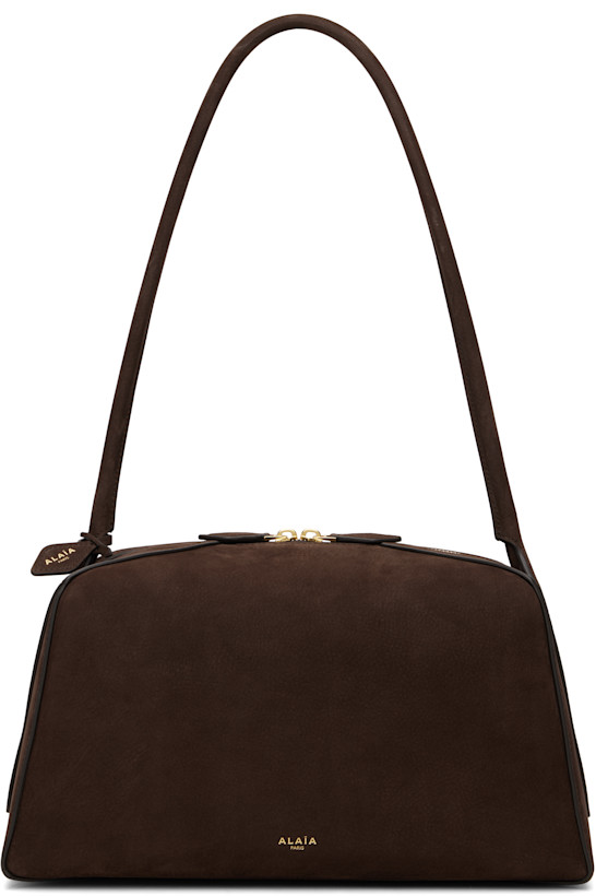 Brown 'Le Bouledogue' Bag