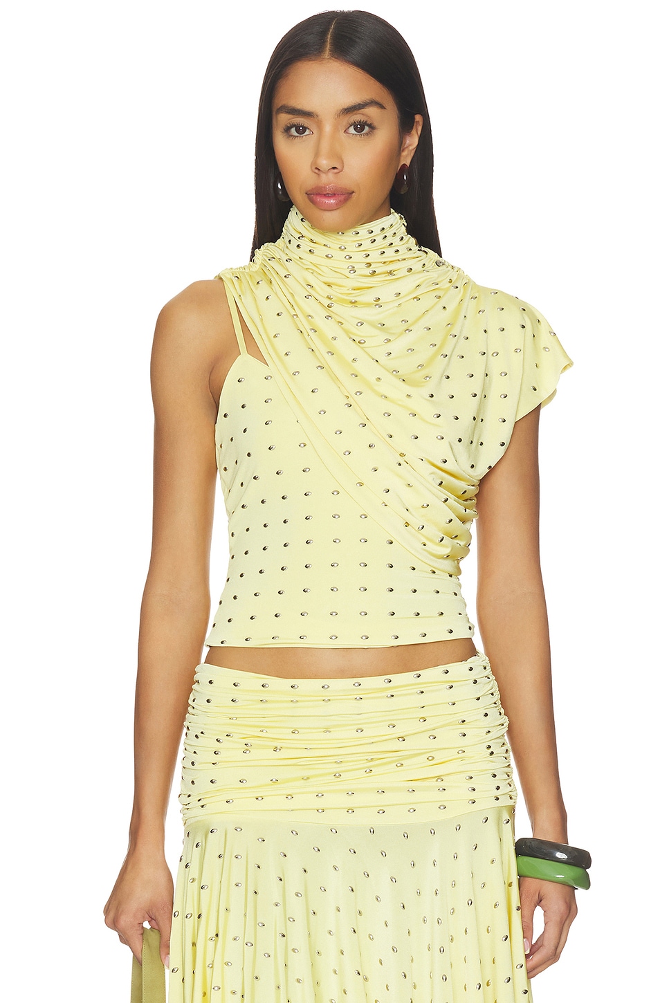 SIEDRES Silvy Top in Yellow