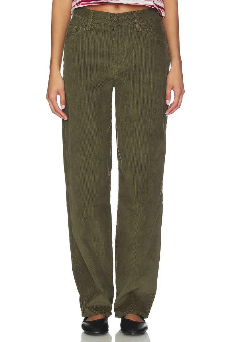 LEVI'S Corduroy Baggy Dad in Ivy Green
