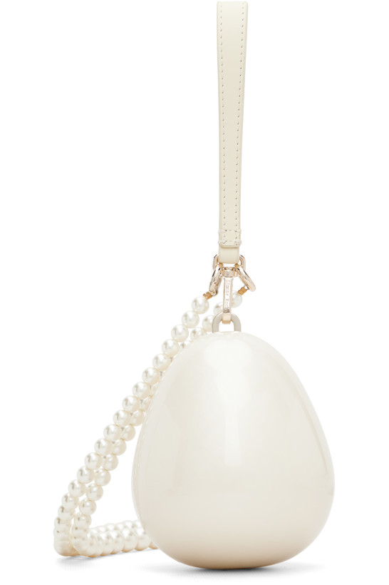 Off-White Pearl Egg Bag
