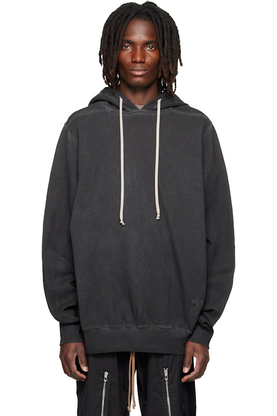 Black Tower Oversized Hoodie