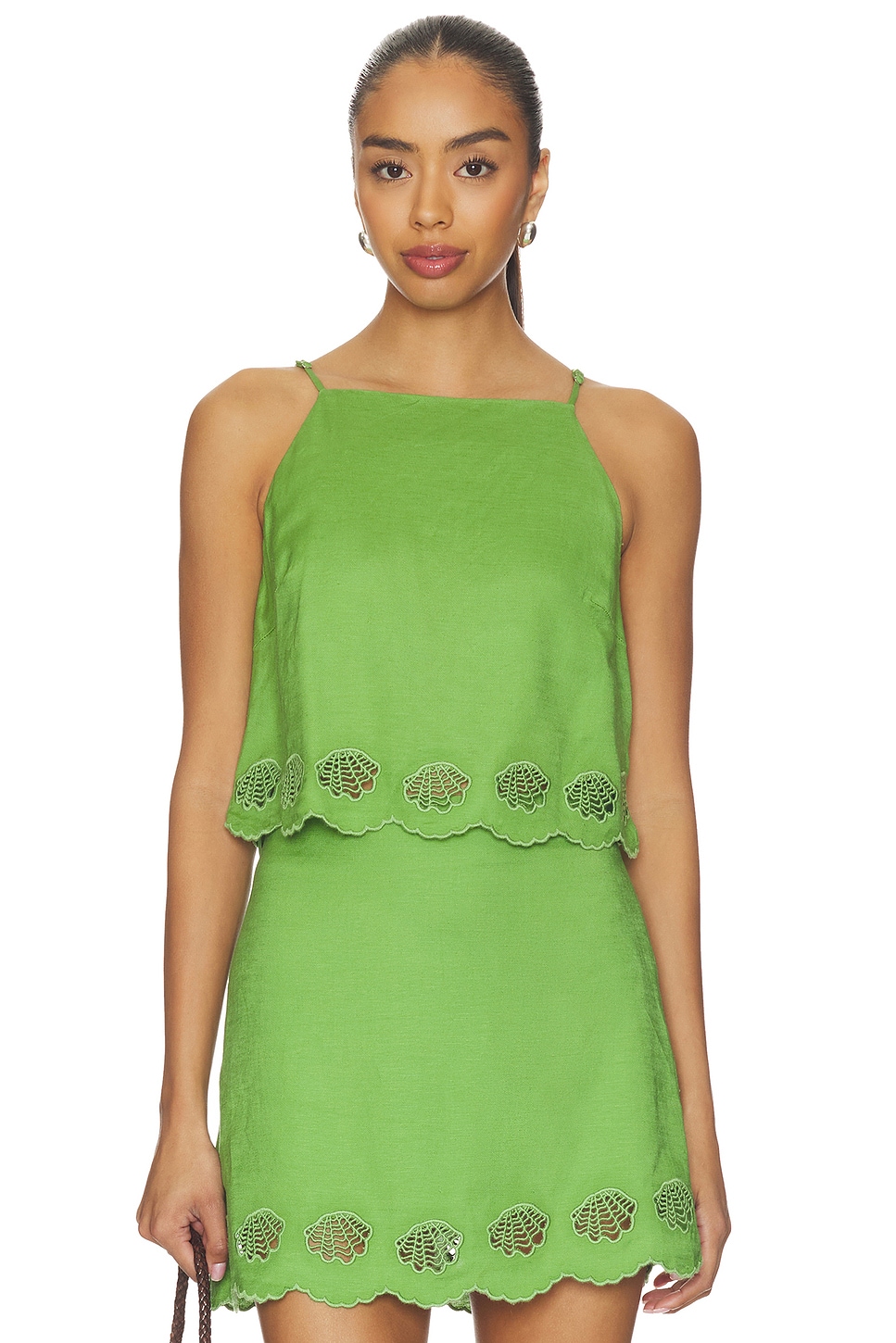 ASTR the Label Taniya Top in Green