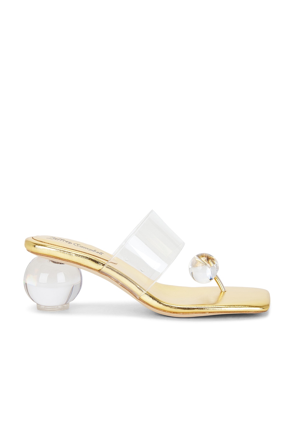 Jeffrey Campbell Latus Sandal in Gold