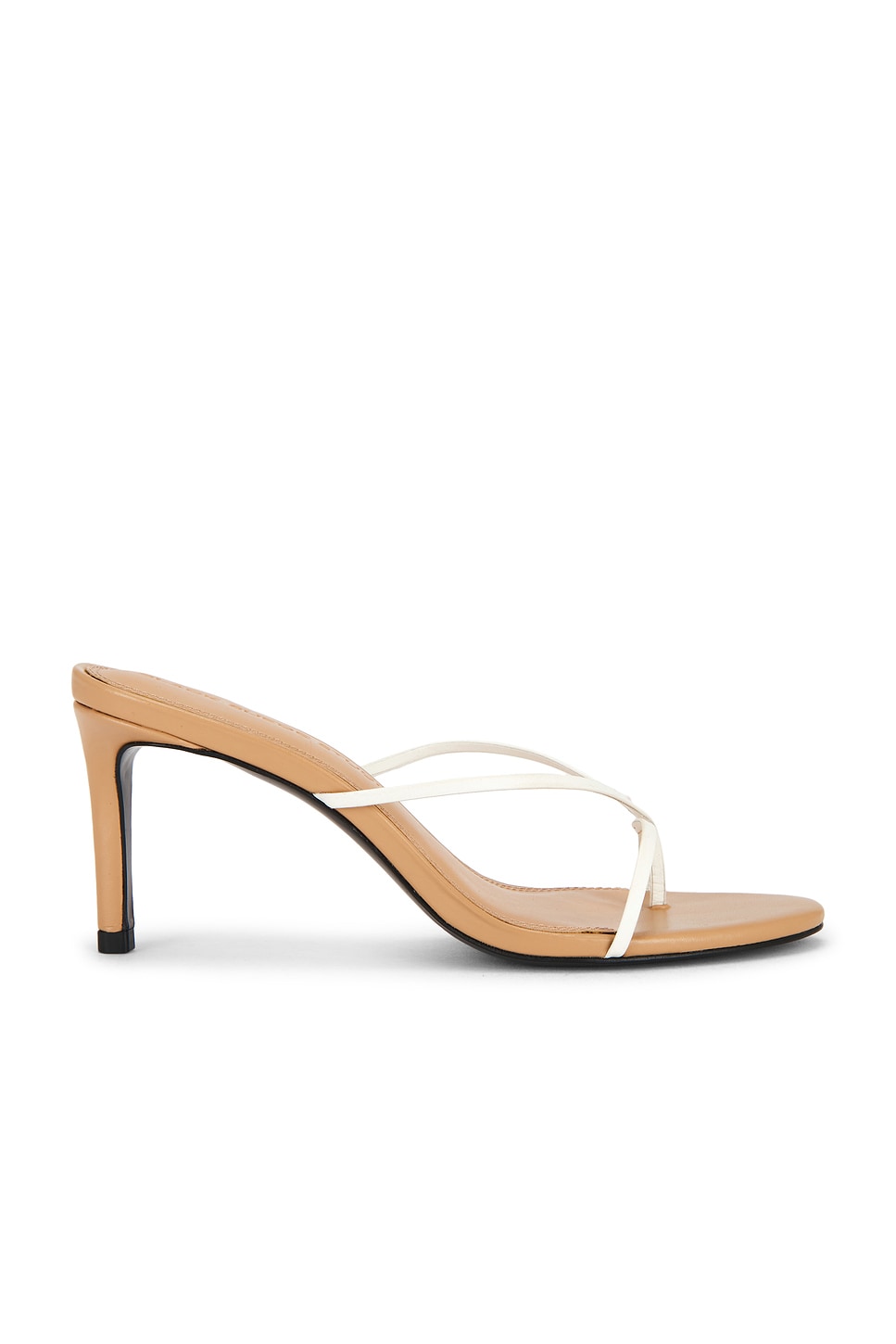 BLACK SUEDE STUDIO Jade 65 Sandal in Toast Leather