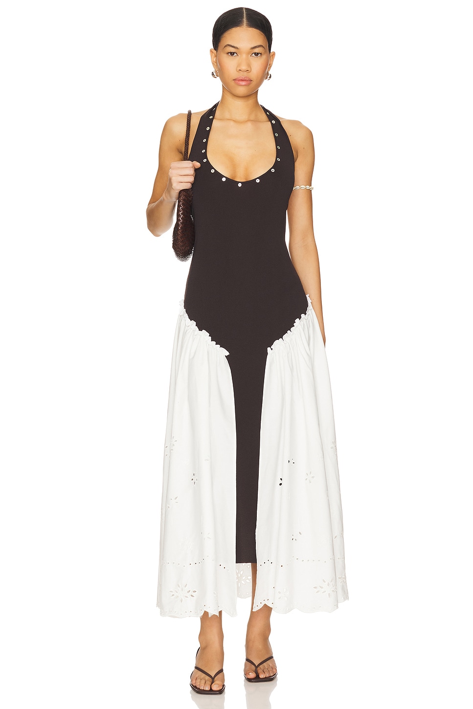 SIEDRES Ursula Dress in Brown