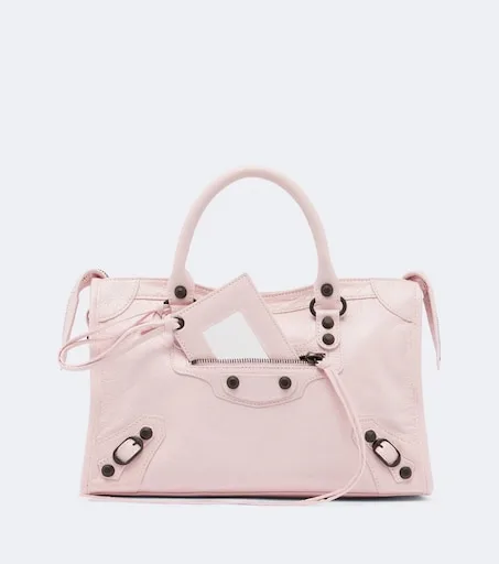 Le City Small leather top-handle bag