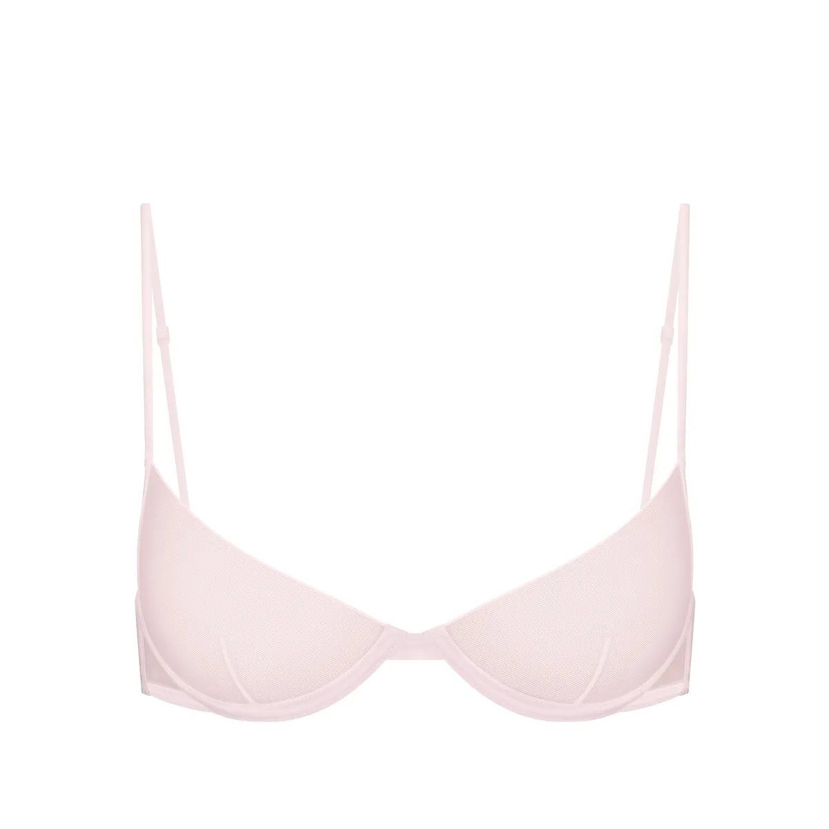 INVISIBLE PLUNGE BRA | BARELY PINK