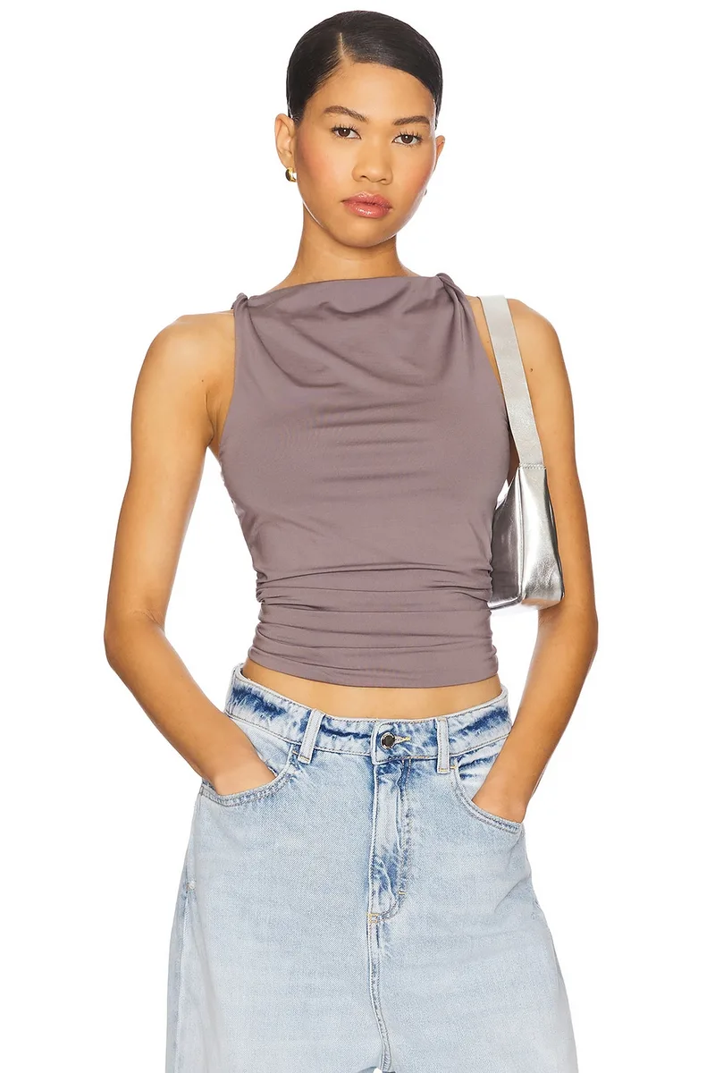 superdown Emile Top in Gray