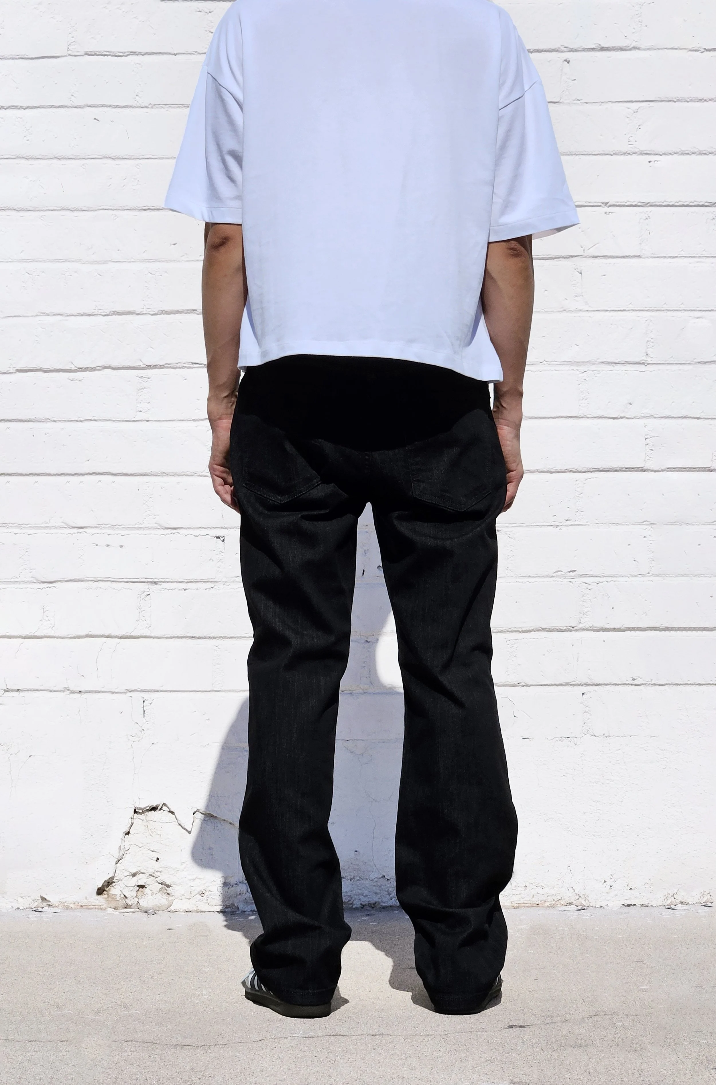 Washed Black Relaxed Fit Jeans - Image 5