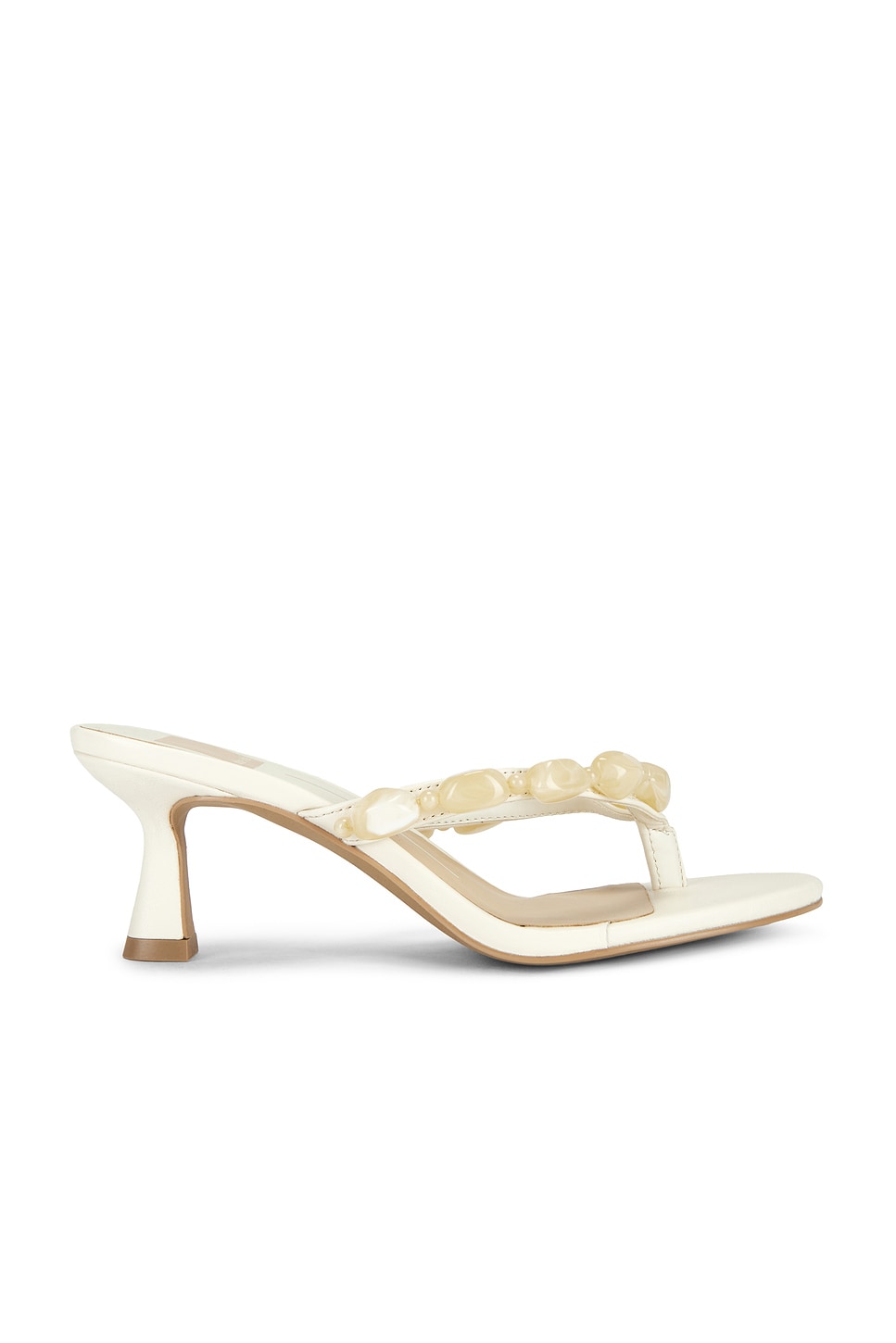 Dolce Vita DAKSIE 有跟夹脚拖鞋 in Off White